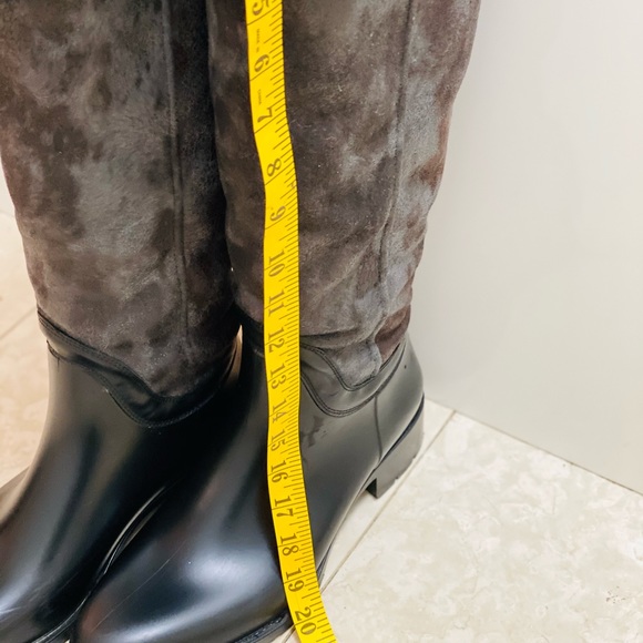 NWOT Via Lactea  Italian Tall Boots Rain and Snow Size 9 - Picture 4 of 9